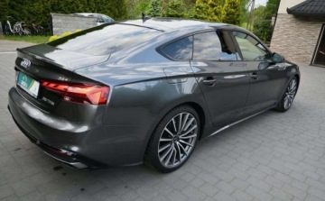 Audi A5 F5 Coupe Facelifting 2.0 35 TFSI 150KM 2022 Audi A5 Sportback 2,0 TSI 150 KM 2XS-LINE Nawigacja Virtual Tacho FULL 2.0, zdjęcie 8