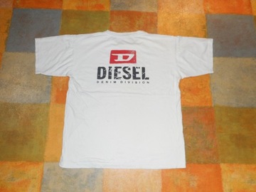 DIESEL USA M T-SHIRT KOSZULKA RETRO VINTAGE BAWEŁNA PUNK ROCK MEGA UNIKAT