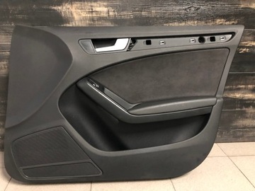 BOCZEK DRZWI PRAWY PRZÓD AUDI A4 B8 LIFT ALCANTARA 8K1867106