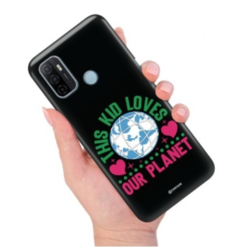 Pouzdro pro Oppo A53 Ekologické Eco Země Příroda Save The Planet Mnoho vzorů