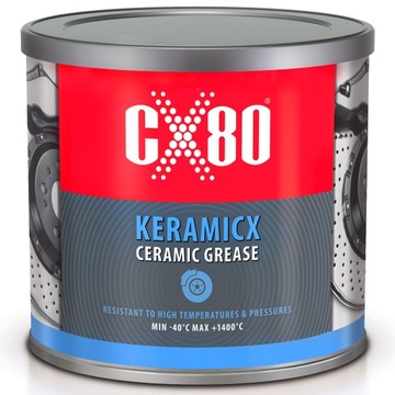 Smar Ceramiczny do 1400°C Piasty Wydechy Kolektory Ukł. Hamulcowe CX80