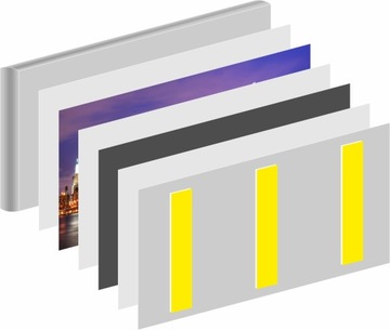 Панель из закаленного стекла Lacobel 120x60 см PAN