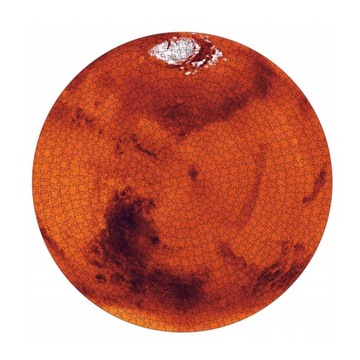 Mars Okrągłe Puzzle - 1000 Elementów