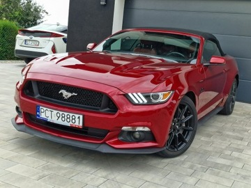 Ford Mustang VI Convertible 5.0 Ti-VCT 421KM 2016 Ford Mustang GT 5.0 PREMIUM prześliczny