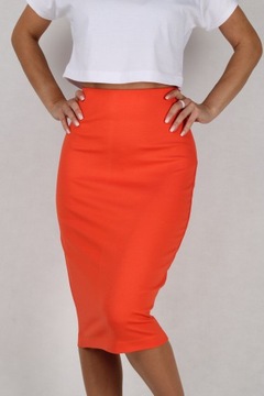 Юбка миди XL ORANGE TUBE PENCIL 42