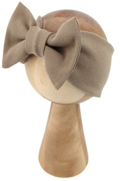 ДЕТСКАЯ ПОВЯЗКА С БАНТОМ ДЛЯ ДЕВОЧКИ, В ПОЛОСКУ, ВЕСНА/ОСЕНЬ