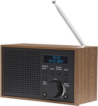 Radio z tunerem DAB + FM Denver DAB-46D