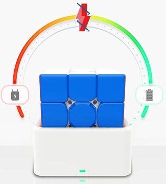 ПРОФЕССИОНАЛЬНЫЙ МАГНИТНЫЙ SMART CUBE 3x3x3 GAN 356 i v3 + ПОДСТАВКА