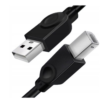 Kabel Przewód do drukarki USB-A do USB-B 1,5m Xeroc HP Canon Epson