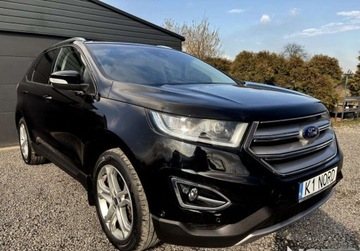 Ford Edge II SUV 2.0 TDCi Twin-Turbo 210KM 2016 Ford Edge Bezwypadkowy, FV23, 4x4, KredytowanieLeasing, Gwarancja 12m Gh, zdjęcie 2
