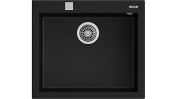 TEKA Zlew FORSQUARE 50.40 TG czarny 115230005