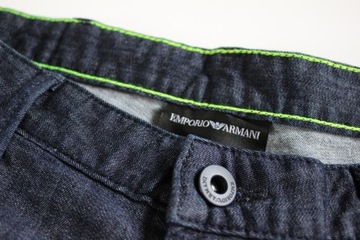 Emporio Armani Slim spodnie rozm 34-32 pas 90 cm