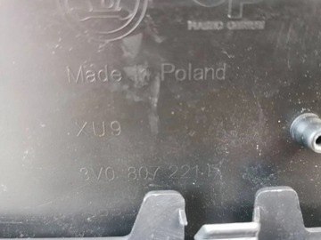 NÁRAZNÍK MŘÍŽKA MASKA MŘÍŽKY SKODA SUPERB III FACELIFT 197.