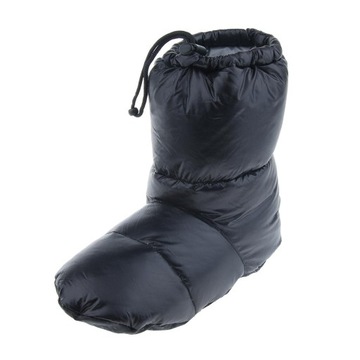Campingowe kapcie puchowe, buty halowe, ultralekki ocieplacz na stopy czarny XL