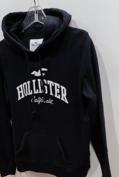 HOLLISTER bluza damska czarna bawełna L