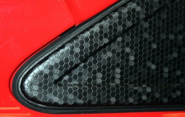 ШЕСТИГРАННИК | СОТОВАЯ ФОЛЬГА ЧЕРНАЯ 152x50см HQ CANUT КЛЕЙ