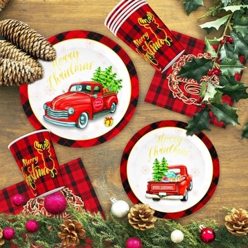 НАБОР ОДНОРОДНОЙ ПОСУДЫ «ВЕСЕЛЫЙ РОЖДЕСТВЕНСКИЙ»