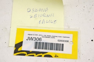 JW306 JAGUAR XJ X351 5.0I KRYT NÁDRŽE PALIVA