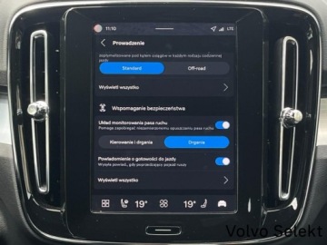 Volvo XC40 Crossover Facelifting 2.0 B3 163KM 2025 Volvo XC 40 FV23% SalonPL B3B Plus Dark LED BLIS A, zdjęcie 19