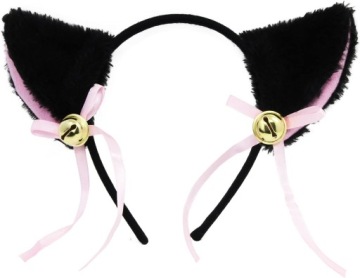 Комплект для косплея с кошачьими ушками, праздничный костюм, подарок для детей и женщин