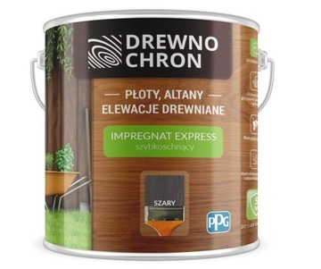 WOOD PROTECTOR EXPRESS FOR WOOD GREY 4,5л.