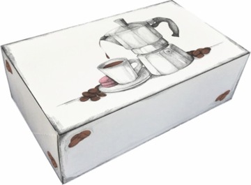 PUDEŁKO NA CIASTO PĄCZKI OPAKOWANIE 25x15x8 5szt.
