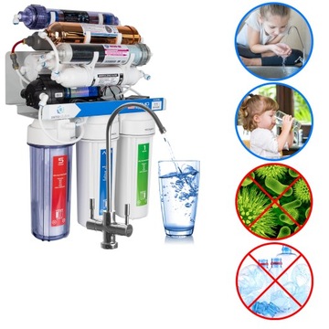 ФИЛЬТР РЕДОКС-ОСМОС RO11 СО СТРУКТУРНЫМ НАСОСОМ MAX