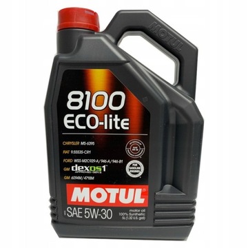 Motul 8100 ECO-LITE 5W30 5L 5 l 5W-30