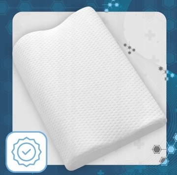 Моющаяся ортопедическая подушка с пеной с эффектом памяти, контурная, удобная, большая