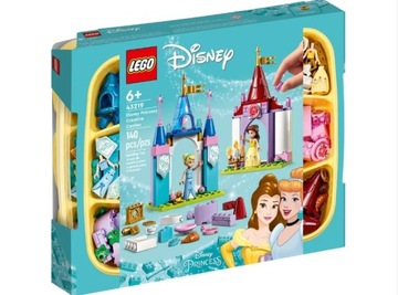 LEGO Disney 43219 Kreatywne zamki księżniczek Disneya