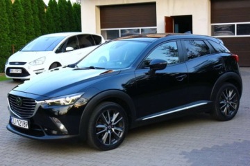 Mazda CX-3 Crossover 2.0 SKY-G i-ELOOP 150KM 2016 Mazda CX-3 2.0 150KM AWD I Wlasciciel Serwis Bezwypadkowy Bogata Wersja FV, zdjęcie 5