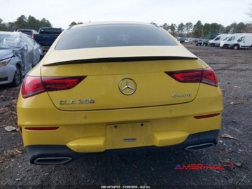 Mercedes CLA C118/X118 2020 Mercedes-Benz CLA 2020 r.,2,0 L 250 4MATIC 2.0 Benzyna 221KM, zdjęcie 4