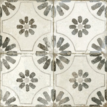 PŁYTKI PODŁOGOWE ŚCIENNE PATCHWORK VINTAGE TERAKOTA 45x45 FS BLUME BLACK