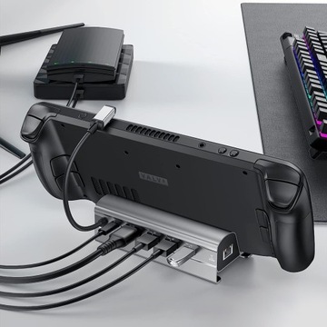 СТАНЦИЯ-концентратор USB-C для STEAM DECK ASUS ROG LEGION SWITCH HDMI 4K 60 Гц USB PD