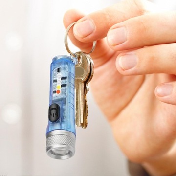 Мини-светодиодный фонарик, яркость с перезаряжаемой USB-зарядкой