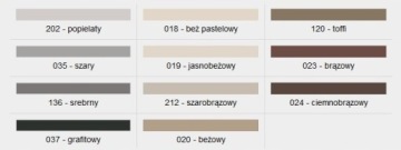 ATLAS ЭПОКСИДНАЯ ЗАТИРКА 5 кг - 11 ЦВЕТОВ