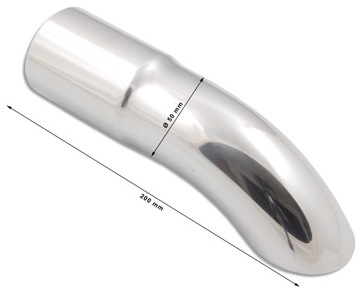 Наконечник глушителя, изогнутый 50 мм, крышка | например ТДи