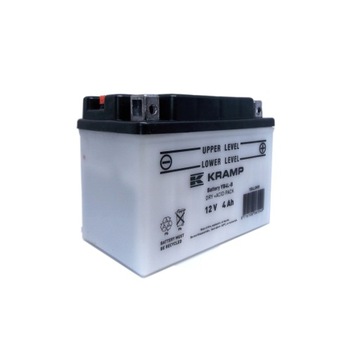 АККУМУЛЯТОР 12В 4Ач 45А ДЛЯ ТРАКТОРА КОСИЛКИ YB4LBKR RIGHT PLUS KRAMP