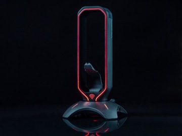 Мышь Bungee Genesis Vanad LED подставка для наушников
