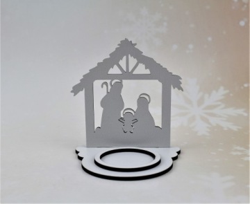 РОЖДЕСТВЕНСКИЙ вертеп, подставка для свечи + бесплатно