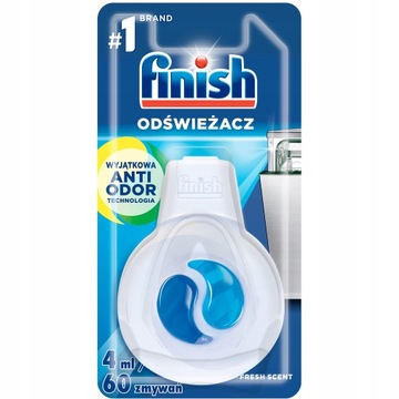 Finish Zapach Zawieszka do Zmywarki Powiew Świeżości 60 myć