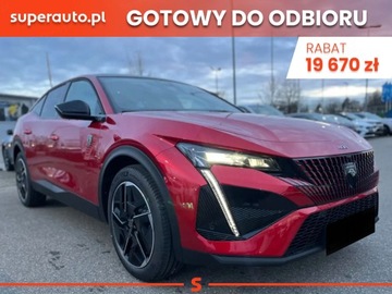 Peugeot 408 2025 Od ręki - GT 1.2 mHEV 145KM / Szklany dach, Pakiet Bezpieczeństwo, Hi-Fi