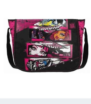 Monster High torba Duża Torebka listonoszka A4