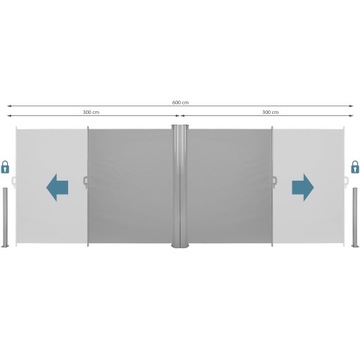 Алюминиевый двусторонний тент