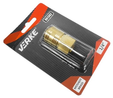 БЫСТРОРАЗЪЕМНЫЙ СОЕДИНИТЕЛЬ СОЕДИНИТЕЛЬ С ВНЕШНЕЙ РЕЗЬБОЙ 1/4 ДЛЯ ПНЕВМАТИЧЕСКОГО ШЛАНГА