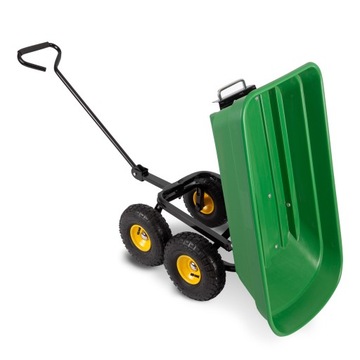 Садовая транспортная тележка тачка самосвальный прицеп 3в1 200кг