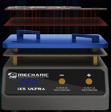 Нагреватель MECHANIC IX5 ULTRA Предварительный нагреватель для печатной платы, электроники и т. д.