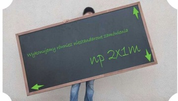 ЧЕРНАЯ НАСТЕННАЯ ДОСКА ДЛЯ ДЕТЕЙ 50X70 ДОСКА ДЛЯ ЗАМЕТОК