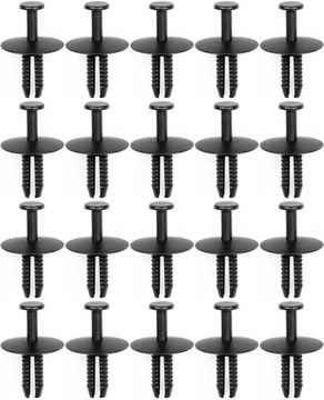 ШПИЛЬКИ АРКИ БАМПЕРА ДЛЯ BMW E46 E39 F10 E38 НАБОР ИЗ 20 ШТ.