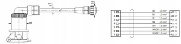 Главный кабель модулятора KNORR EBS 16M K008432